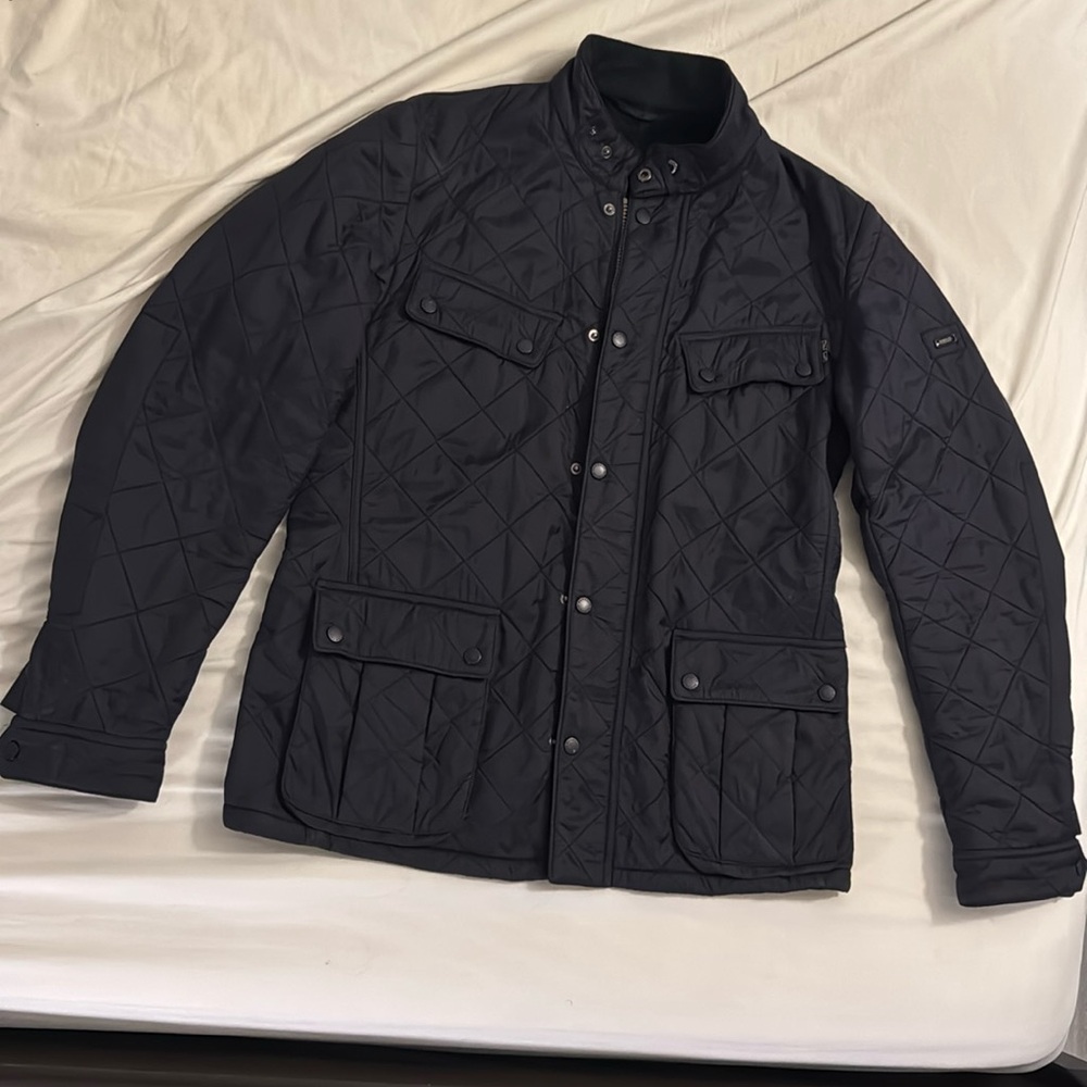 BARBOUR Navy Quilted Jacket